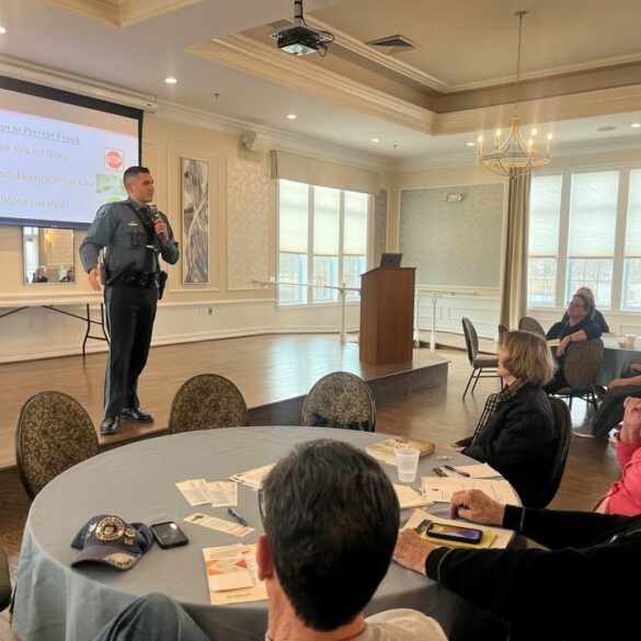 Howell police department hosts financial fraud prevention seminar - photo licensed by shore news network.