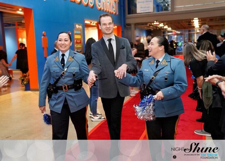 New jersey police support "tim tebow's night to shine" event for special needs community - photo licensed by shore news network.