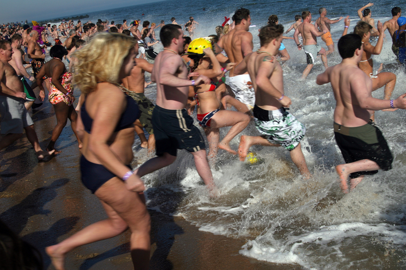 Today is the Polar Bear Plunge in Seaside Heights
