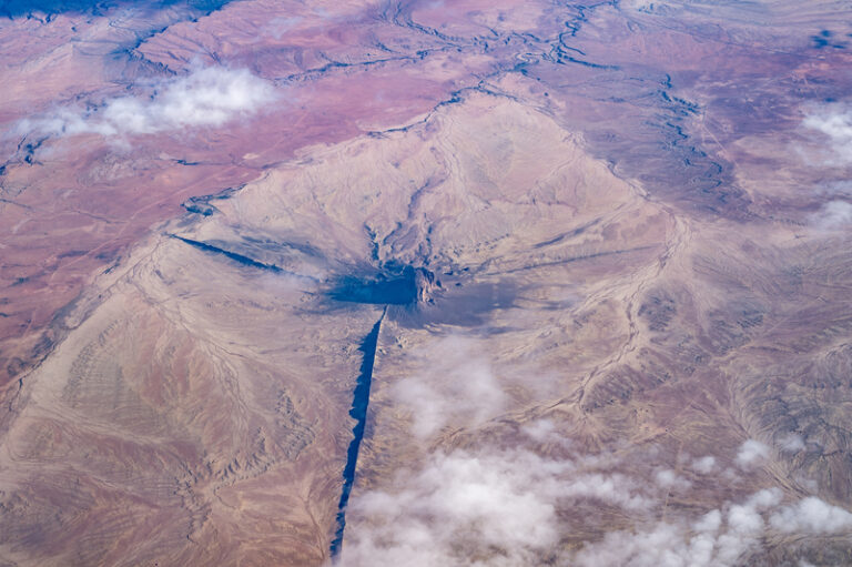 This ancient volcanic spire pierces the new mexico desert with alien-like vibes - photo licensed by shore news network.