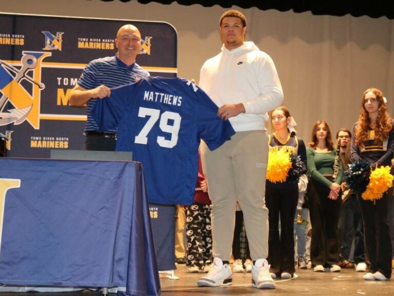 Toms river football phenom invited by new york giants to attend super bowl lviii - photo licensed by shore news network.