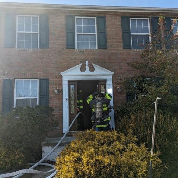 Quick response by firefighters prevents major damage in residential fire - photo licensed by shore news network.