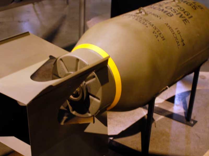 Police Called After WWII Era 1,000 Pound Bomb Found Near Airport Industrial Park