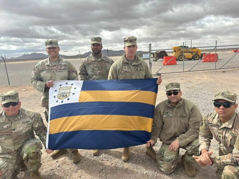Six north jersey cops training for overseas army deployment - photo licensed by shore news network.