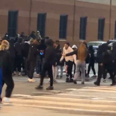 Gunfire erupts as crowd turns rowdy at temple university - photo licensed by shore news network.