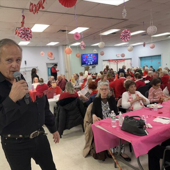 Toms river seniors celebrate valentine's day in style - photo licensed by shore news network.