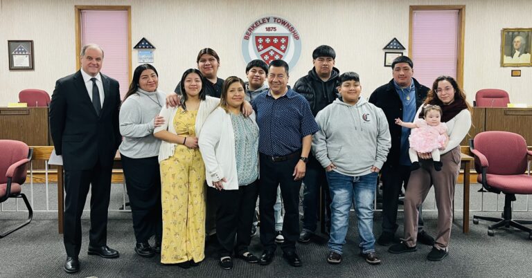 I do! New berkeley township mayor officiates first wedding at town hall - photo licensed by shore news network.