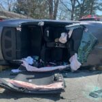 Crash scene photo by Whiting Fire Company Sta. 33