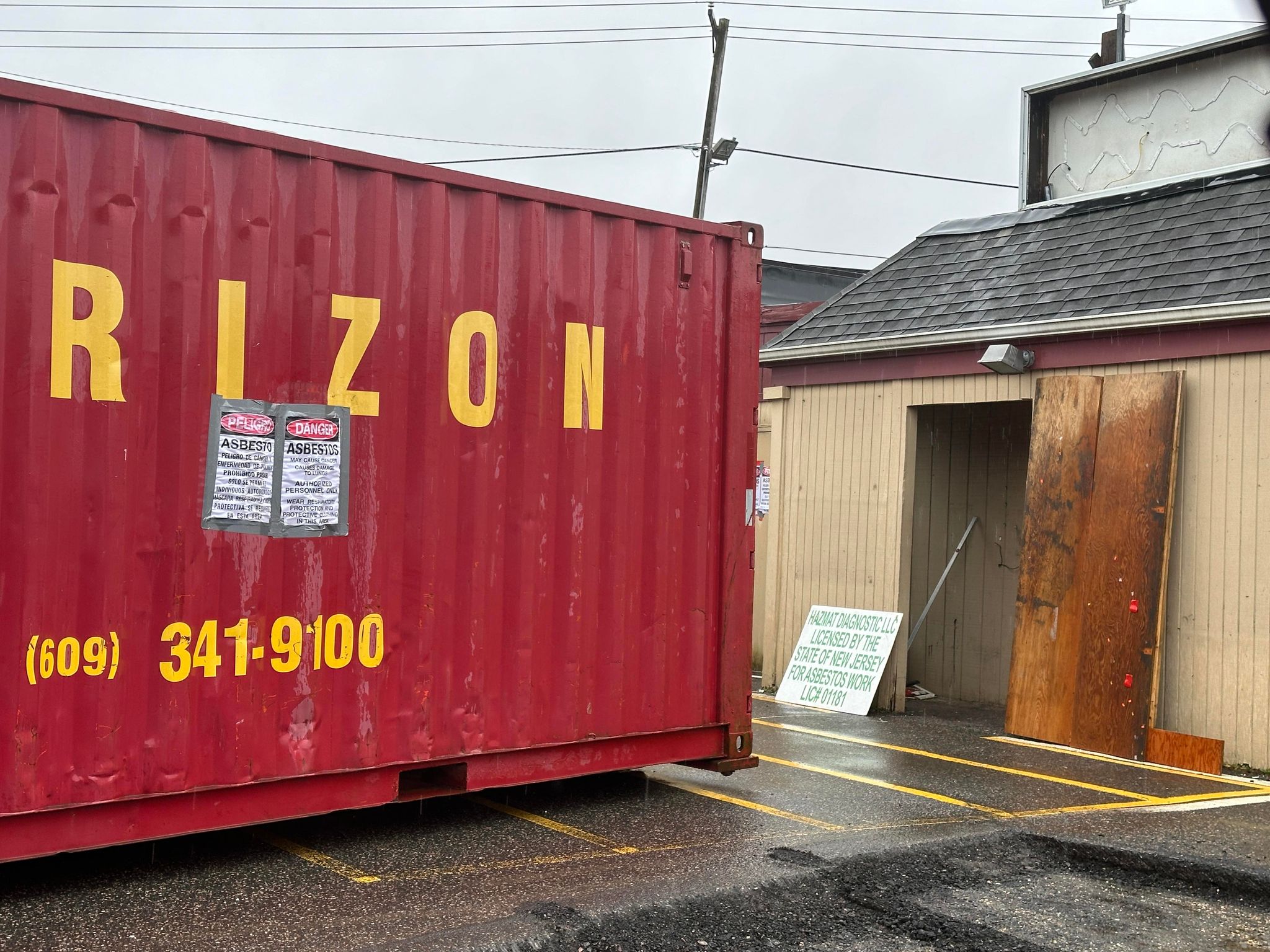 Demolition at Jackson Deli Halted Over Asbestos Contamination