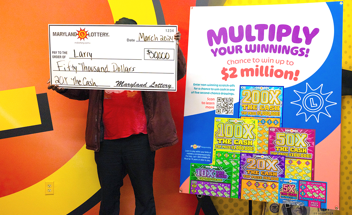 Oxon Hill Man Plans Florida Getaway After Winning $50K on Scratch-off