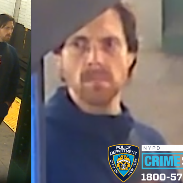 Nypd seeking f train subway flasher at 42nd street station - photo licensed by shore news network.