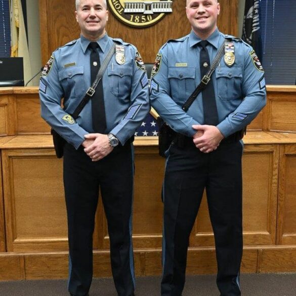 Brick township police department announces officer promotions - photo licensed by shore news network.