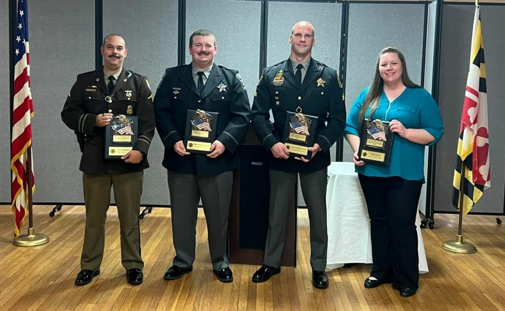 Calvert County Law Enforcement and Support Personnel Honored