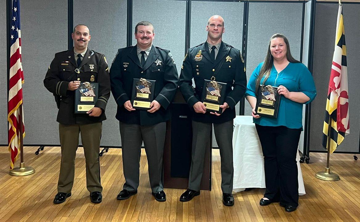 Calvert County Law Enforcement and Support Personnel Honored