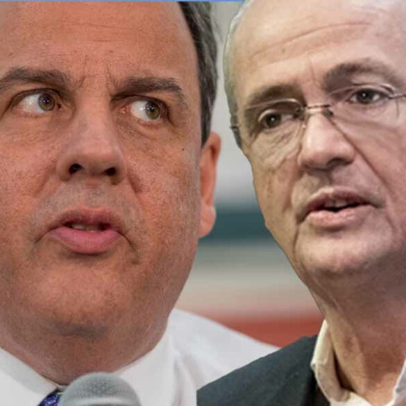 Chris christie joins phil murphy, kean, to call for menendez resignation - photo licensed by shore news network.