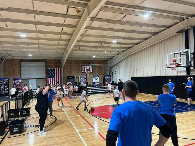 Wildwood crest police engage with youth in "cops and hoopers" event - photo licensed by shore news network.