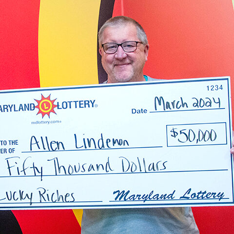 Dundalk resident wins $50,000 scratch-off prize, plans bathroom remodel - photo licensed by shore news network.
