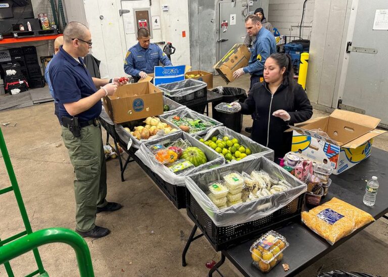 New jersey state police join with cumac food pantry to combat hunger in passaic county - photo licensed by shore news network.