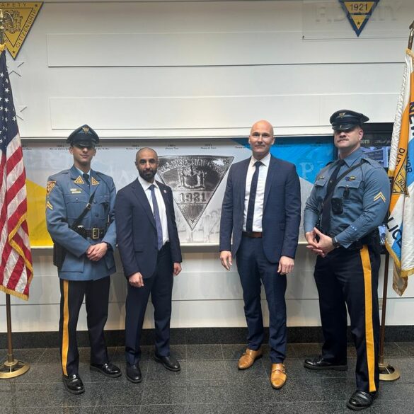 International law enforcement agencies visit new jersey state police headquarters - photo licensed by shore news network.