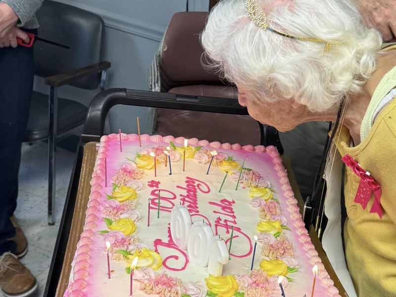 Toms River Celebrates Centenarian's Milestone Birthday - Photo by Toms River Township.