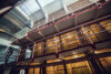 Jail cells in a maximum security prison.