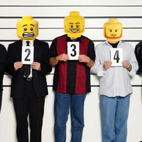 Lego asks cops to stop using figure heads in police mugshots - photo licensed by shore news network.