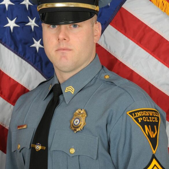 Lindenwold police department celebrates retirement of lieutenant ken balmer - photo licensed by shore news network.