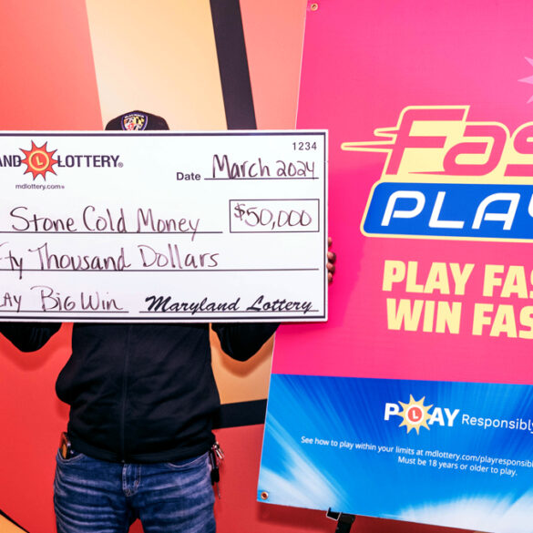 Job-related stress leads glen burnie resident to a $50,000 lottery win - photo licensed by shore news network.