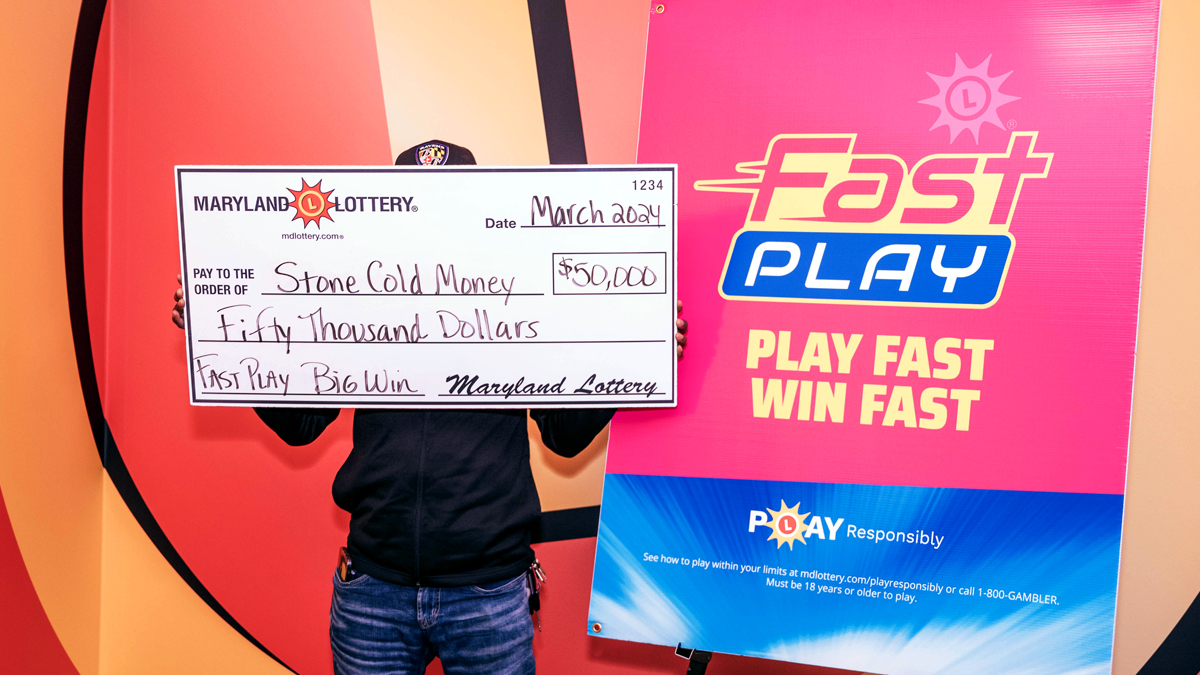 Job-Related Stress Leads Glen Burnie Resident to a $50,000 Lottery Win