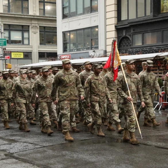 Photo by spc. Glenn brennan 109th mobile public affairs detachment subscribe10 facebook sharing buttontwitter sharing buttonlinkedin sharing buttonsharethis sharing button u. S. Army national guard soldiers march along 5th avenue