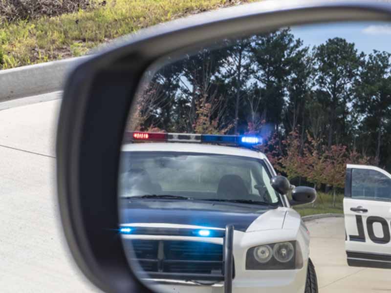 Police traffic stop - File Photo
