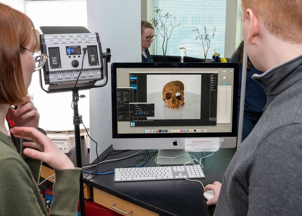 Rowan University Students Assist in Digital Preservation of Historic Remains