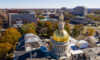 Urban downtown city skyline trenton new jersey state capital