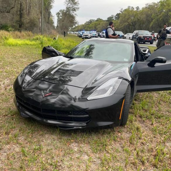 Volusia sheriff's office thwarts carjacking, recovers stolen corvette - photo licensed by shore news network.