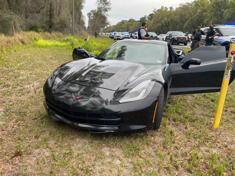 Volusia sheriff's office thwarts carjacking, recovers stolen corvette - photo licensed by shore news network.