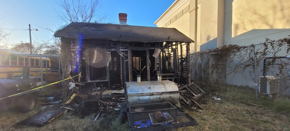 Waldorf House Destroyed in Fire