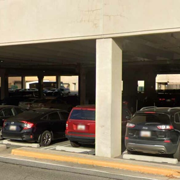 Teen robbed at gunpoint inside annapolis mall parking garage - photo licensed by shore news network.