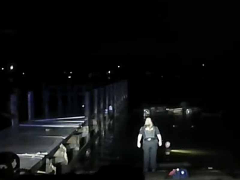 Man Fleeing Police Drives Off Boat Ramp Rescued by Cops