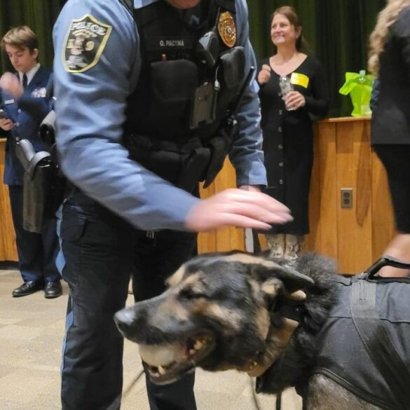 Brick township police participate in high school career day - photo licensed by shore news network.