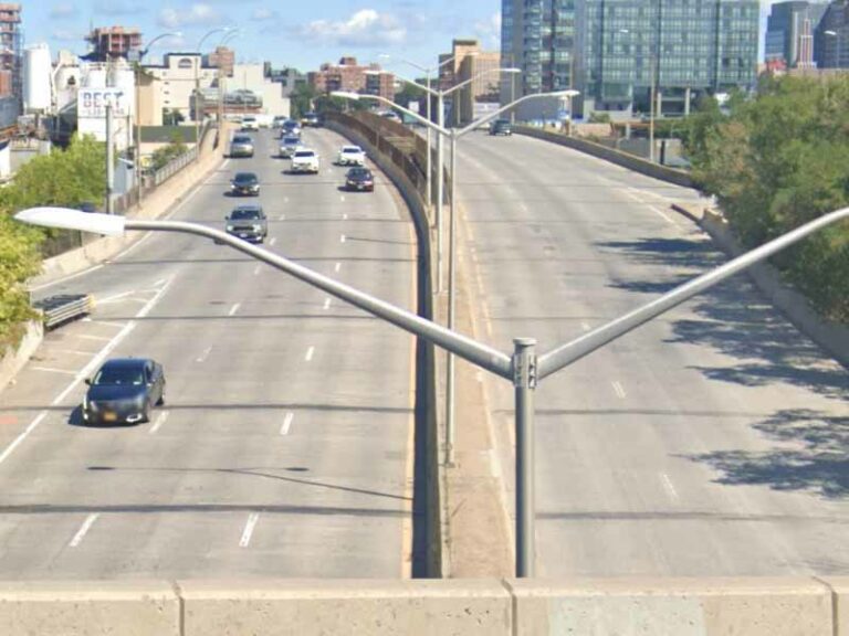 Multiple drivers injured, vehicles damaged by rock throwing incident on nyc overpass - photo licensed by shore news network.