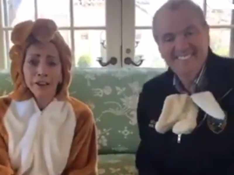 Video Shows New Jersey Governor As He Hopped Around Like an Easter Bunny While Thousands Died of COVID-19
