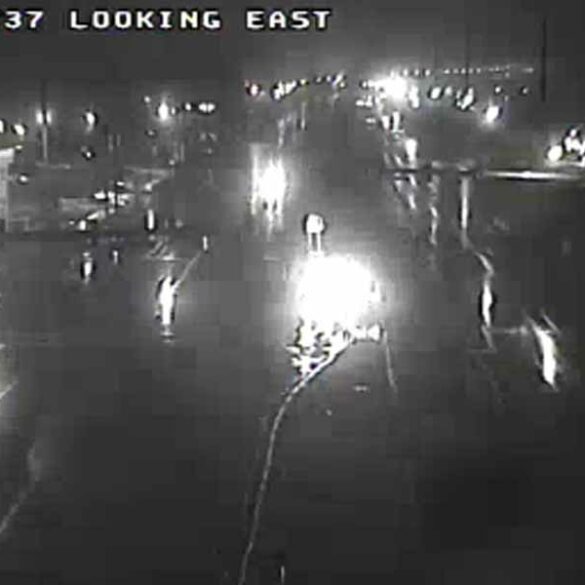 Traffic light malfunction on route 37 and fischer boulevard in toms river - photo licensed by shore news network.