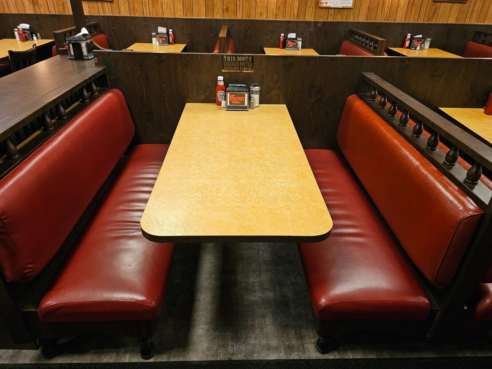 New Jersey Diner Booth from Soprano's Last Episode Hits $73,000 at eBay Auction