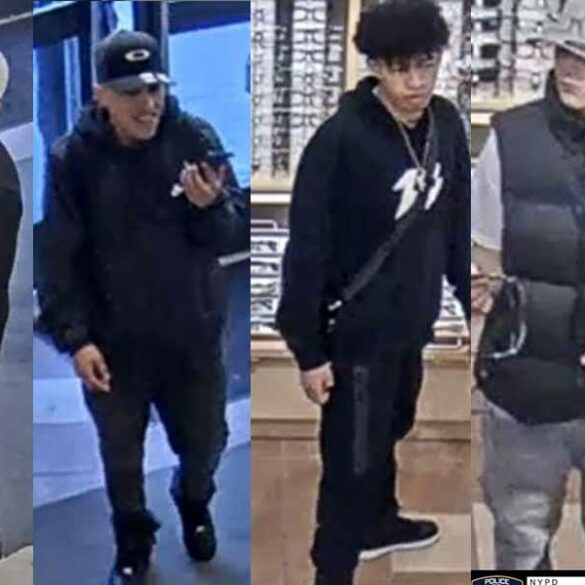 Series of robberies at new york city lenscrafters stores under investigation - photo licensed by shore news network.