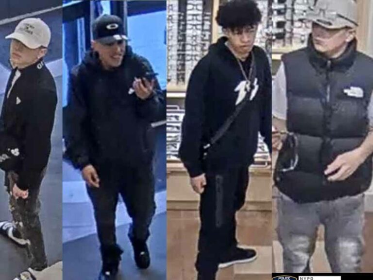 Series of robberies at new york city lenscrafters stores under investigation - photo licensed by shore news network.