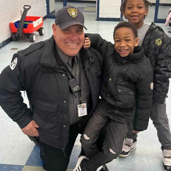 Toms river police department school resource officers recognized - photo licensed by shore news network.