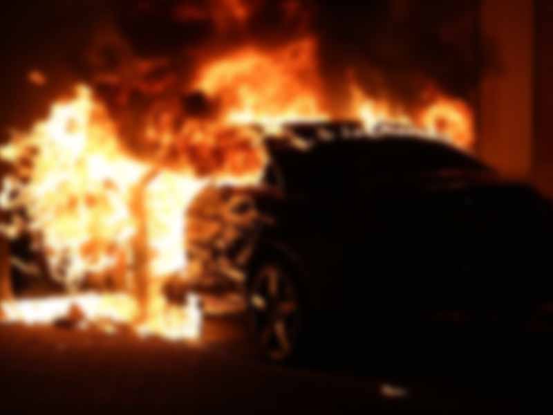 Vehicle Fire on Route 9 in Stafford Township Causes Temporary Traffic Closure