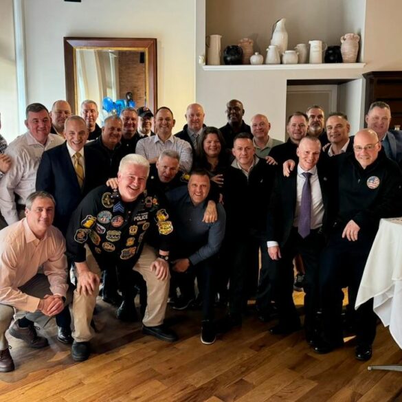Yonkers police department honors its 25-year club members - photo licensed by shore news network.