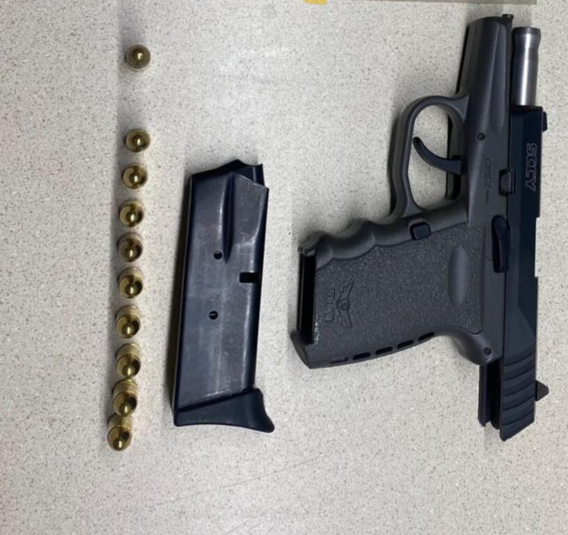 Firearm Seized After Baltimore Arrest