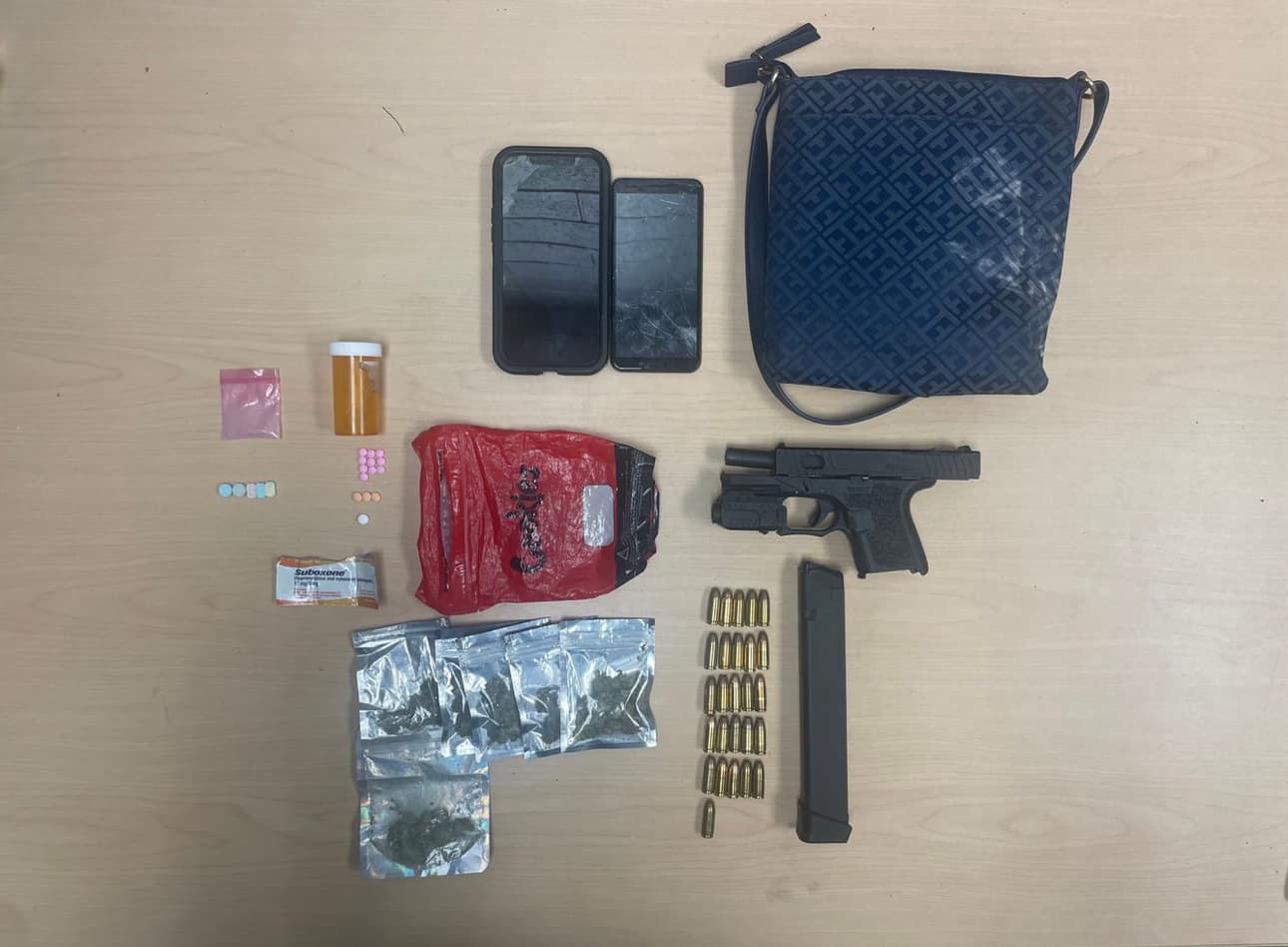 Loaded Handgun Seized Following Chase in Baltimore